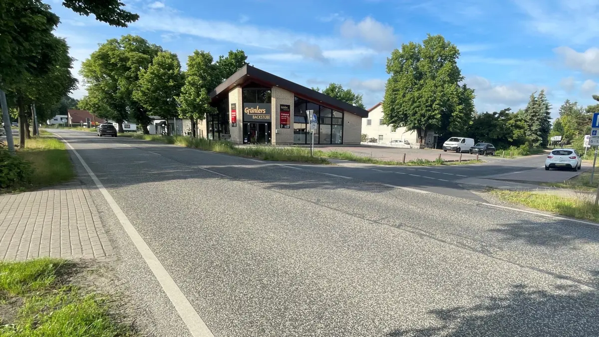 Straße Oranienburg, Sicherheit, Verkehr, CDU will Ampel, Berliner Straße auf Höhe Grünlers