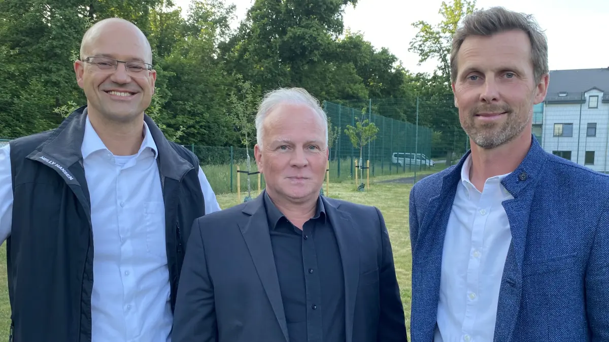 Sie wollen den Tourismusverein Scharmützelsee in eine neue Ära führen: Olaf Goebel (Saarow-Therme), Michael Tobias (Bad Saarow Apartment) und Tom Cudok (Esplanade Bad Saarow Resort).