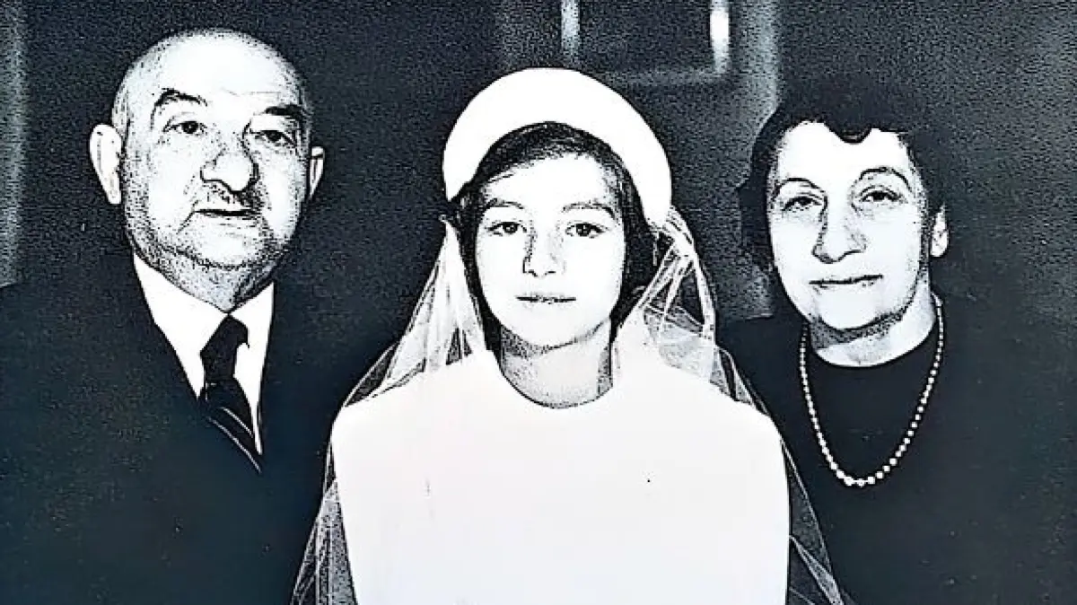 Heinrich und Jenny Stahl bei der Bat Mizwa ihrer Enkelin 1938 in Brüssel