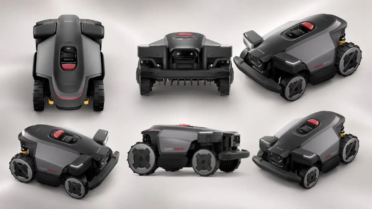 Roborock RockMow Z1. Kantiges Design, wuchtiges Statement.