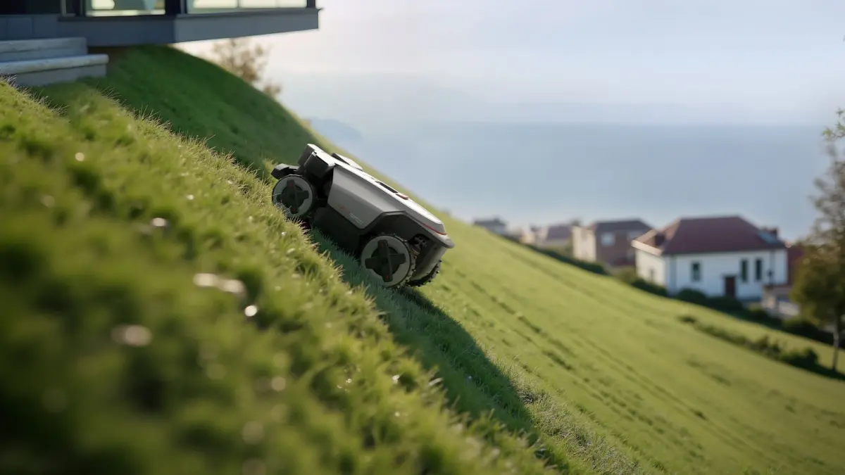Roborock RockMow Z1. Keine Angst vor schwierigem Gelände.