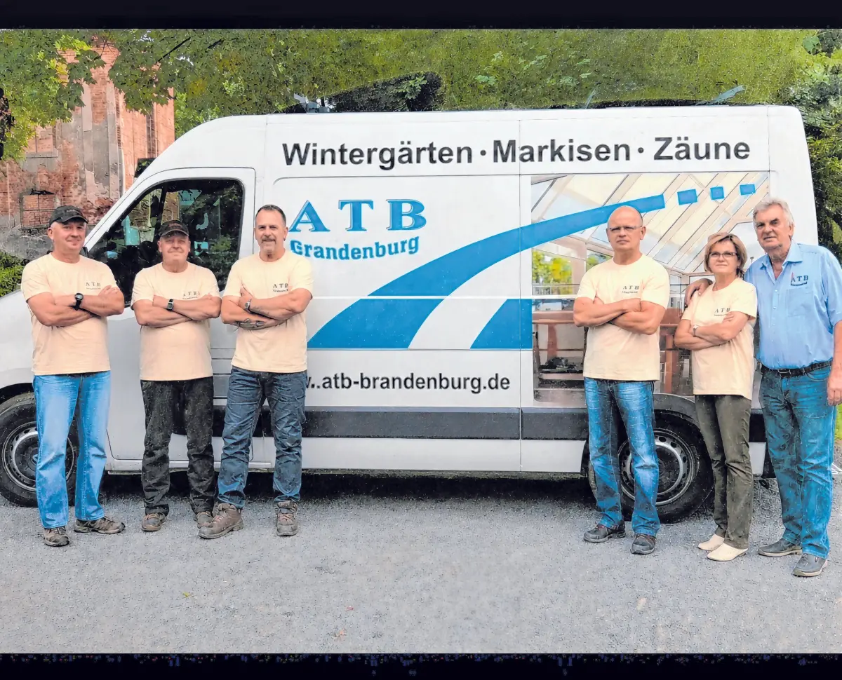 Setzen auf Qualität: das Team von ATB Brandenburg.