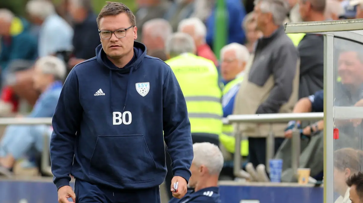 Schönow, 30.05.2026, LL 28. ST Schönower SV - FSV Bernau 4:1, Oliver Boche, Trainer Schönower SV