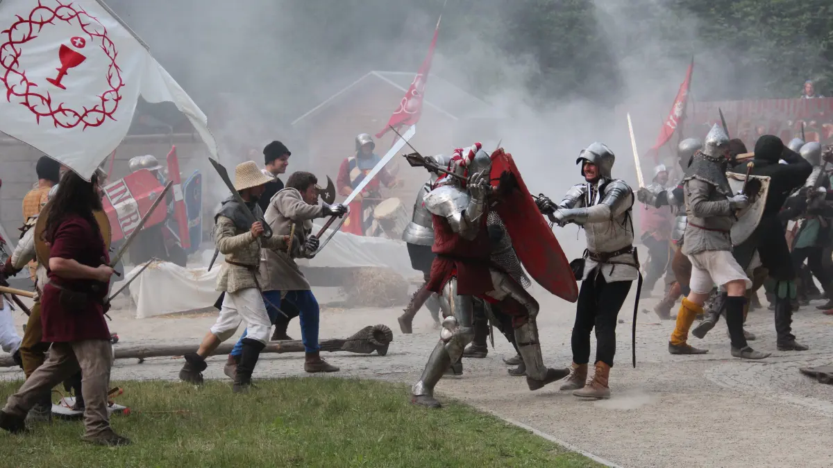 Schlacht um Bernau Hussitenfest