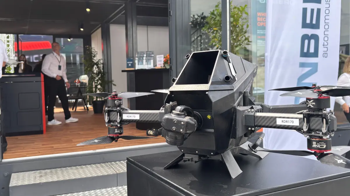 Auf der Messe ILA präsentiert sich das Brandenburger Unternehmen Onberg mit Drohnentechnik und einem großen Stand. Doch das junge Jointventure hat noch mehr zu bieten.