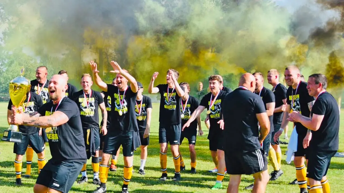 Der SV Lübbenow gewinnt die Meisterschaft in der Uckermarkliga, steigt aber nicht in die Landesklasse auf, Foto: Loraine Kloke
