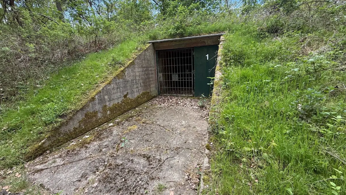 Bunker im ehemaligen Bundeswehr-Depot Wolfsruh