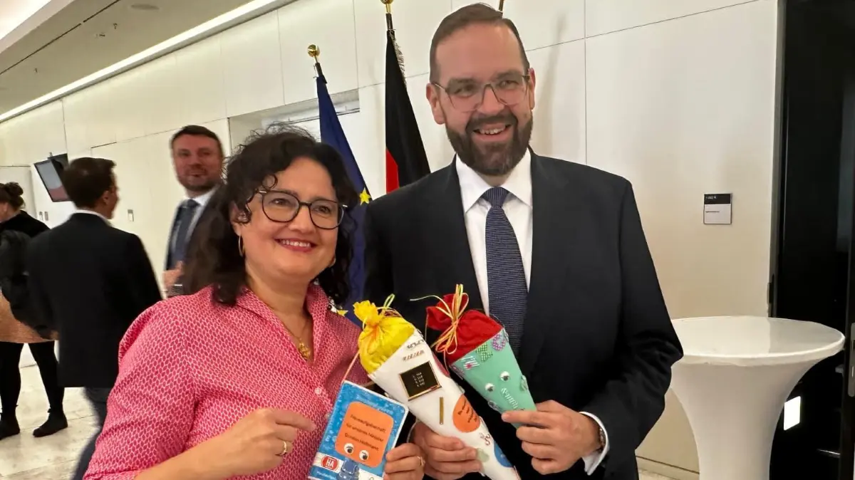 Anett Kehling ist die stellvertretende Sprecherin des Landeselternbeirats und Mitglied im Kreiselternrat im Landkreis Dahme-Spreewald. Sie hat dem Bildungsminister zur Amtseinführung Hausaufgaben aufgegeben.