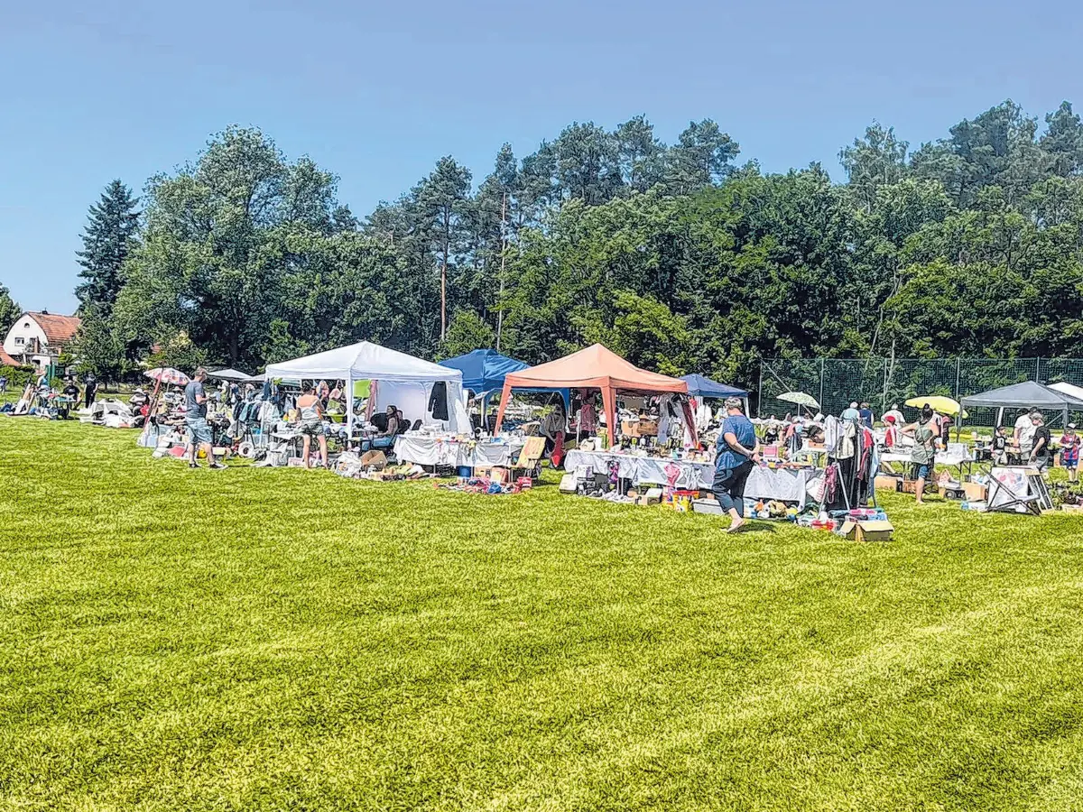 Der Flohmarkt startet am Sonntag ab 10 Uhr.
