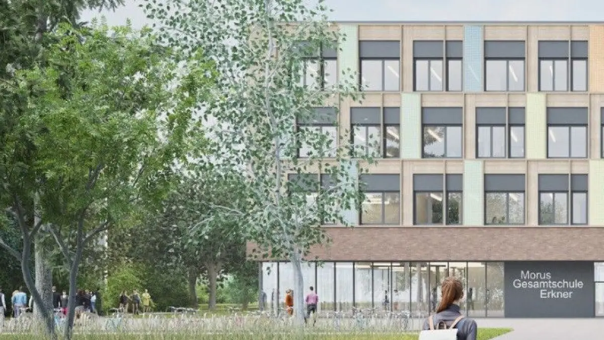 Schule als Lerntempel? Die neue Gesamtschule Erkner bietet viel Platz für moderne Formen des Unterrichts. Wie soll das sie konkret aussehen?
