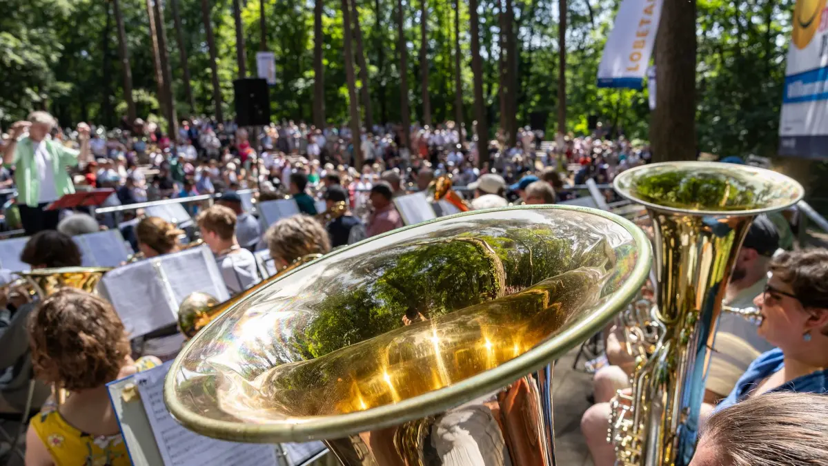 Das Jahresfest der Hoffnungstaler Stiftung in Lobetal ist jedes Jahr ein Besuchermagnet.