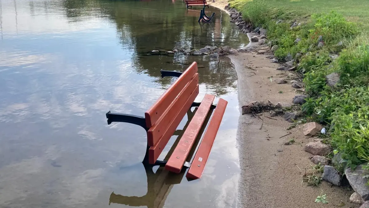 Unbekannte haben in Diensdorf-Radlow Bänke ins Wasser des Scharmützelsees geworfen. Der Schaden ist groß.