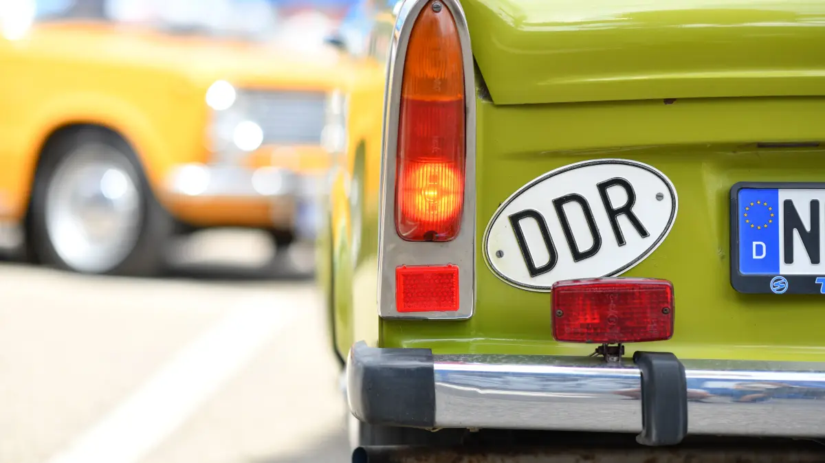 Der Trabbi gehört bis heute zu den kultigsten Markenzeichen der ehemaligen DDR.