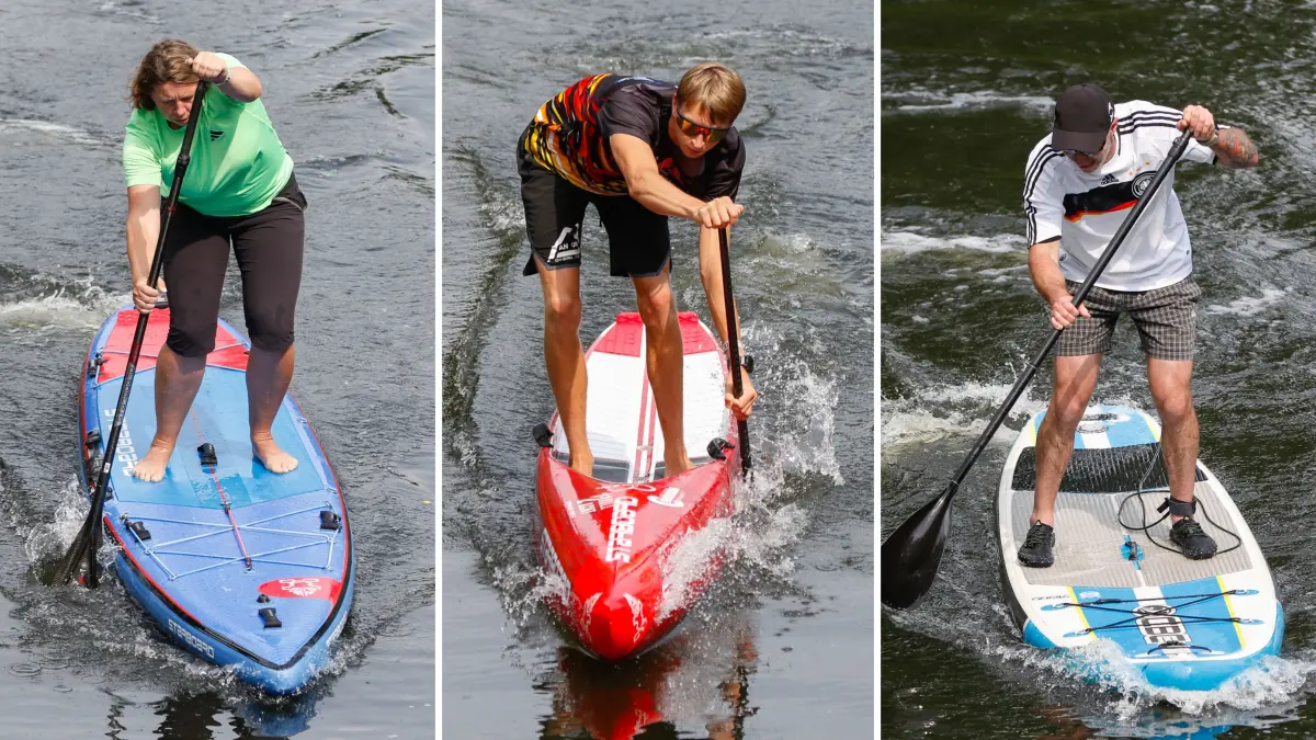 Premiere auf dem Stadtfest in Oranienburg 2026: Das Wassersportzentrum organisierte zum ersten Mal ein SUP Stand-Up-Paddle Rennen Wettbewerb auf der Havel