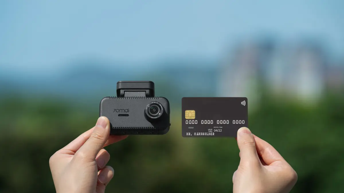 70mai 4K A810 Lite Set. Die kleinste und günstigste im Testfeld. Für den Alltag vollkommen ausreichend.