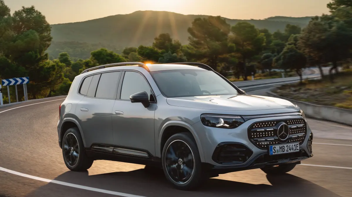 Der neue elektrische Mercedes-Benz GLB