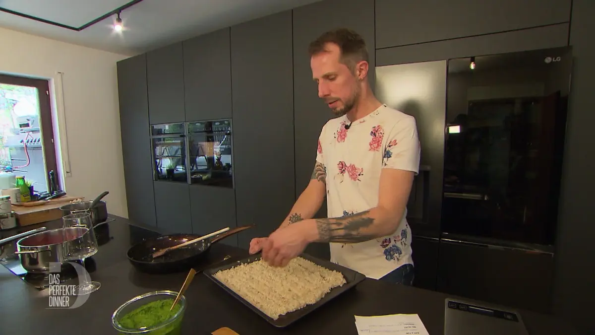 Daniel ist heute Abend an der Reihe.