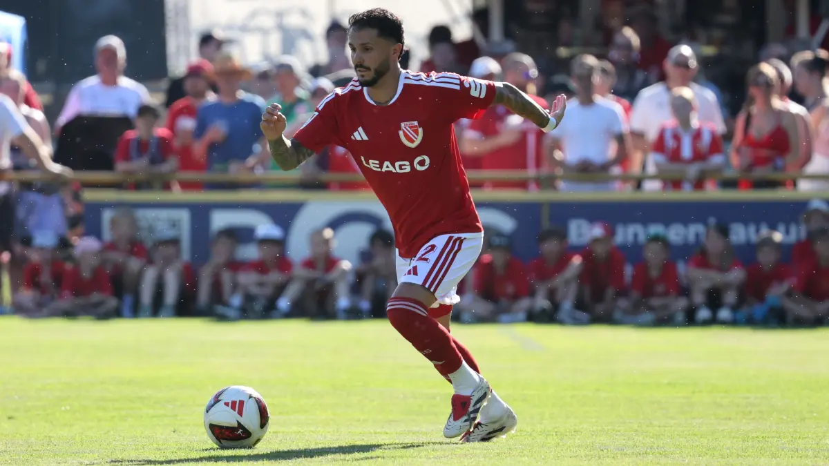 Fussball Testspiel 2026/2027 SV Lok Calau - FC Energie Cottbus: 32 Leonardo Bittencourt (Energie Cottbus)