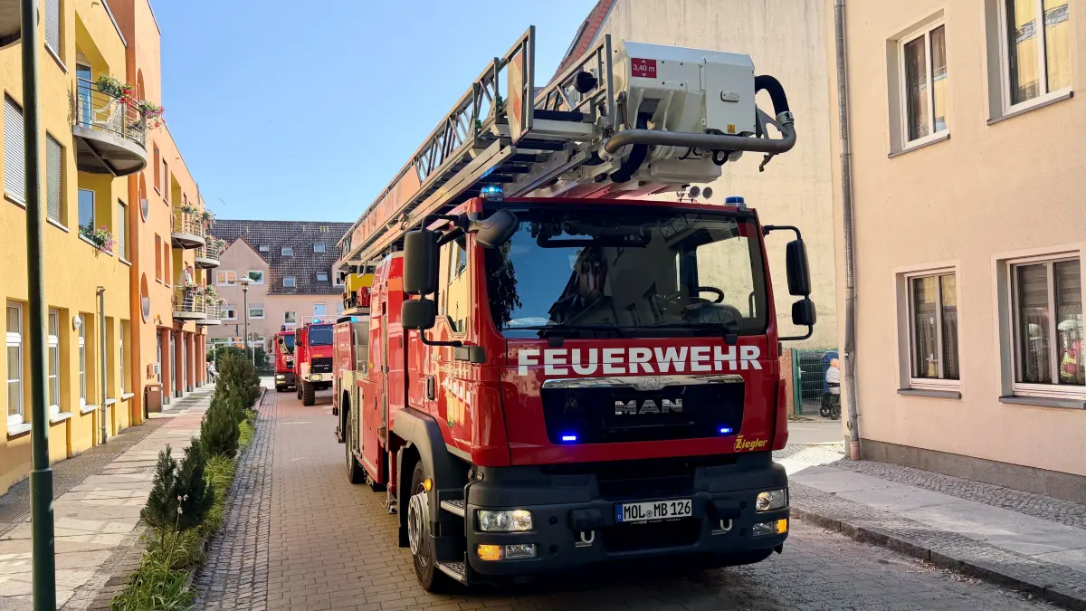 Ein Feuerwehreinsatz sorgte in der Müncheberger Innenstadt für Aufregung. Das ist passiert.