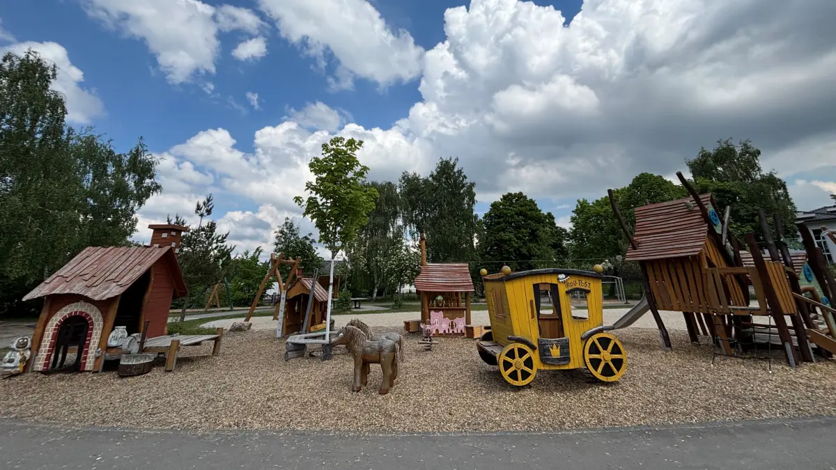 Der Spielplatz Zauberwald im Ortsteil Hönow