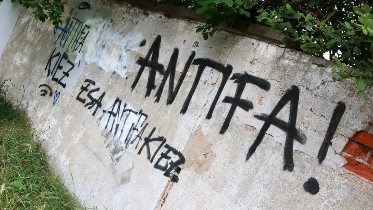 Antifa-Schmierereien in Eisenach: Die Polizei erwartet 2500 und sogar noch mehr militante Linksradikale in Erfurt.