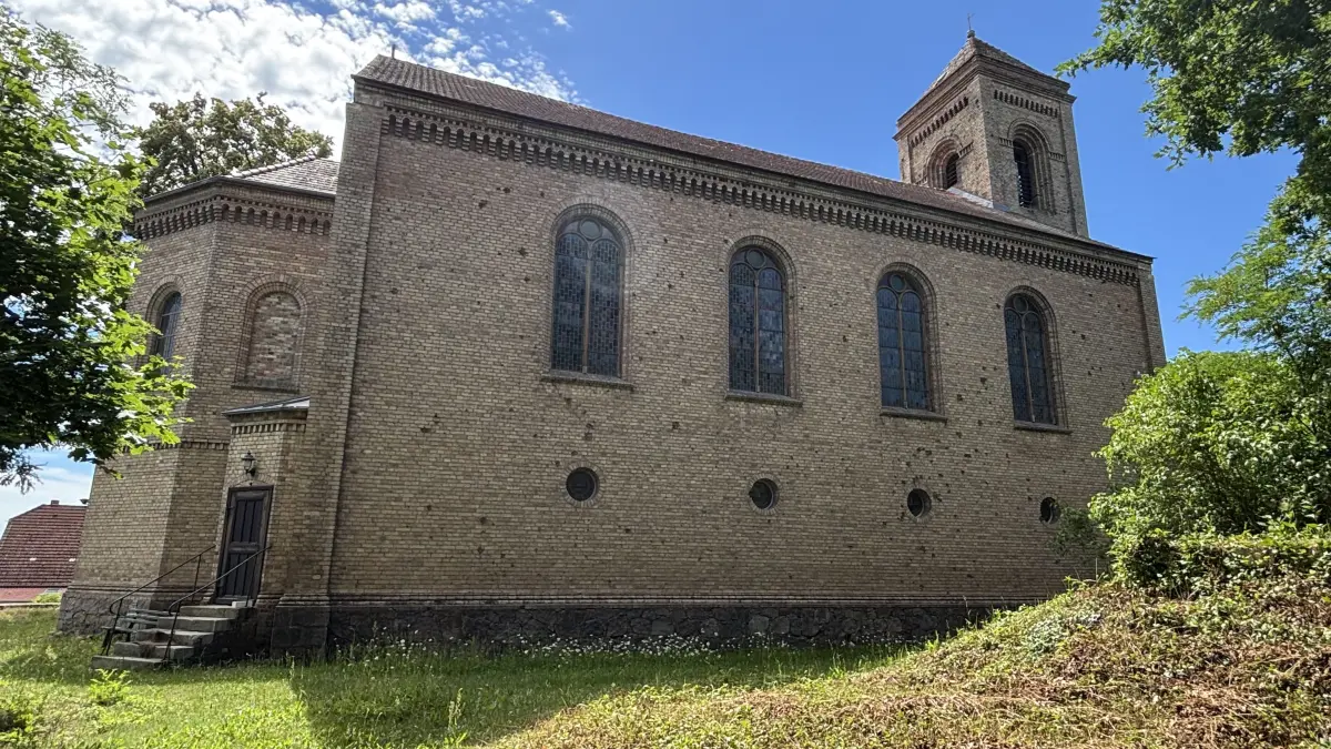 Gotteshaus: Wie die evangelische Kirche in Altglietzen bei Bad Freienwalde künftig genutzt werden könnte.