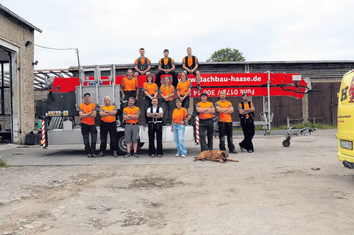 Ein starkes Team für starke Dächer