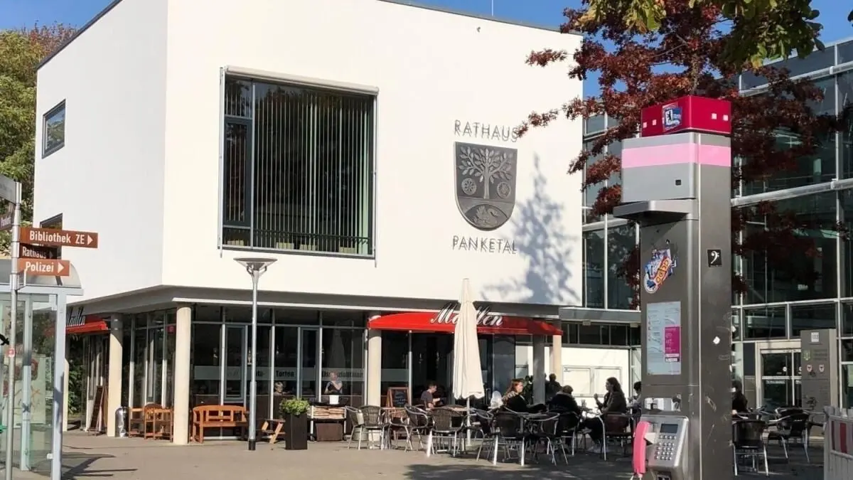 Das Rathaus Panketal. Digitale Angebote erübrigen manchen Besuch dort.