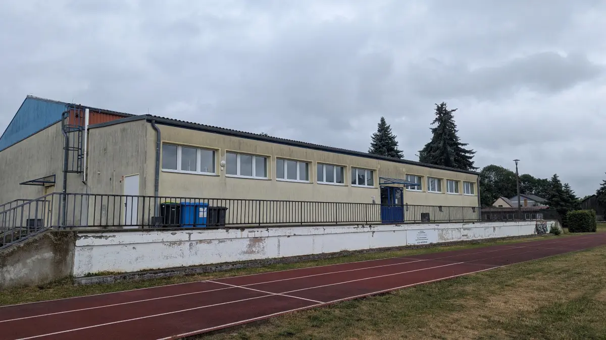 Die Turnhalle Altreetz ist einer von zwei Leuchttürmen für den Katastrophenschutz im Amt Barnim-Oderbruch.