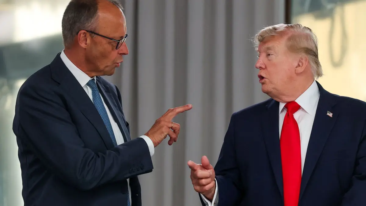 Merz und Trump