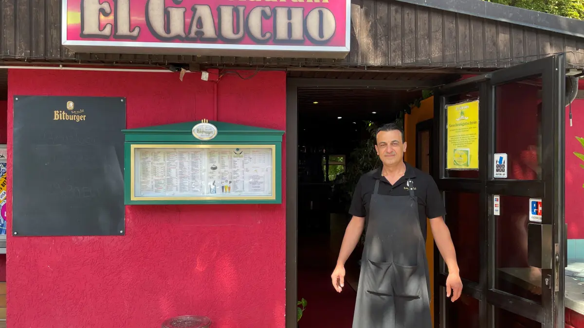Restaurant El Gaucho in Wandlitz, Inhaber Mohamed Ben Yussef