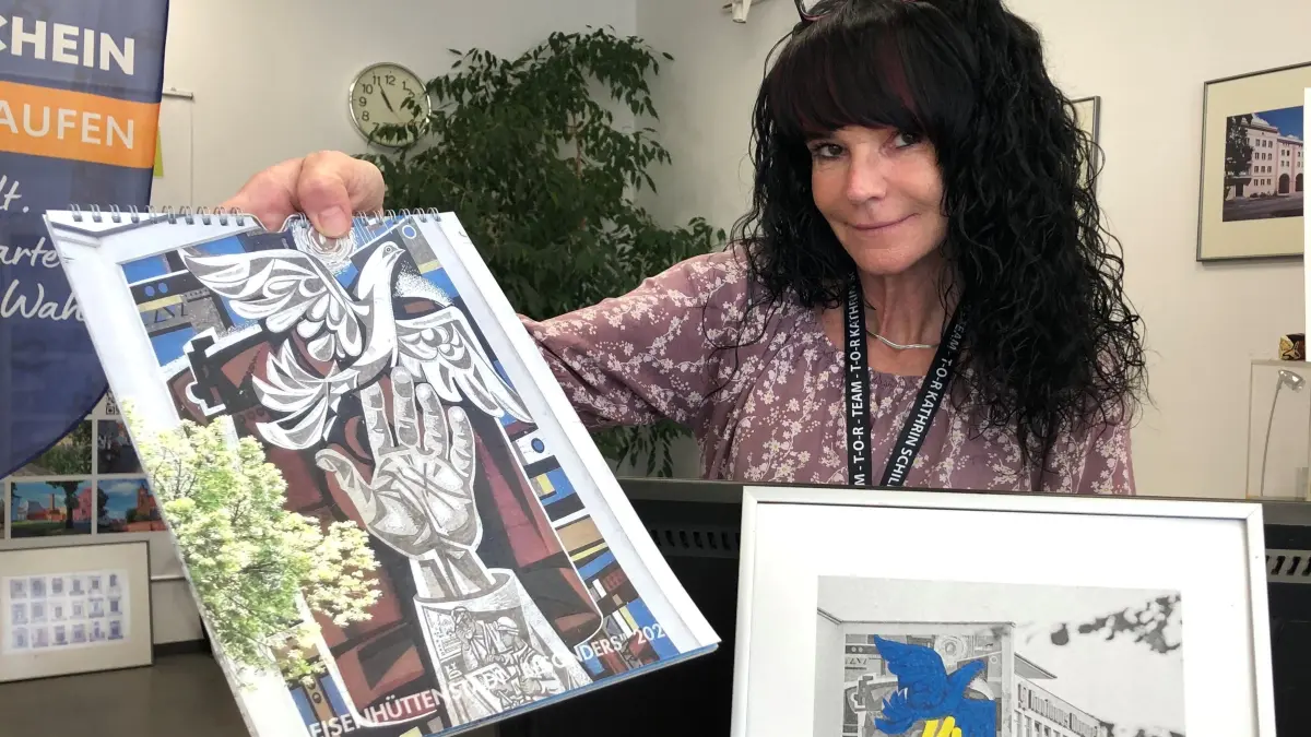Neuer Kalender bei der Tourismusinformation in Eisenhüttenstadt. Kathrin Schilling hat selbst viele der Bilder gemacht