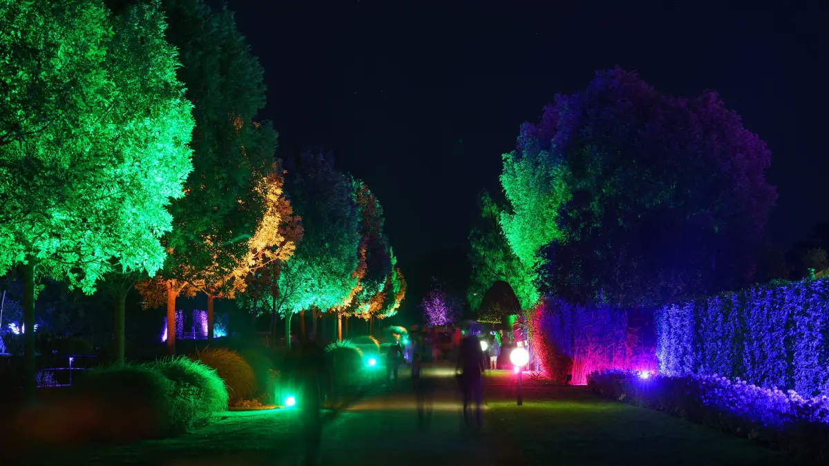 Schlossparknacht Oranienburg im Schlosspark Pressefoto von Andreas Herz