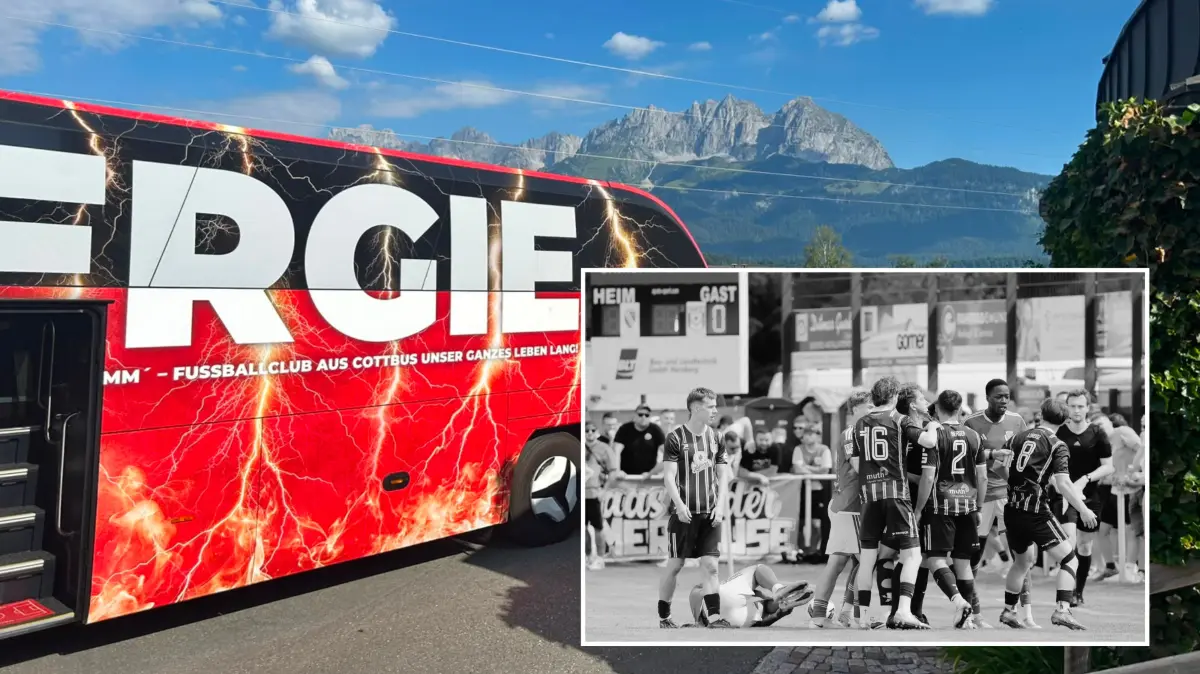 Energie Cottbus ist im Trainingslager im malerischen Oberndorf in Tirol angekommen. Der Rassismus-Eklat vor der Abreise beim Testspiel in Finsterwalde gegen den Halleschen FC beschäftigt den FCE bei der Vorbereitung auf die 2. Bundesliga