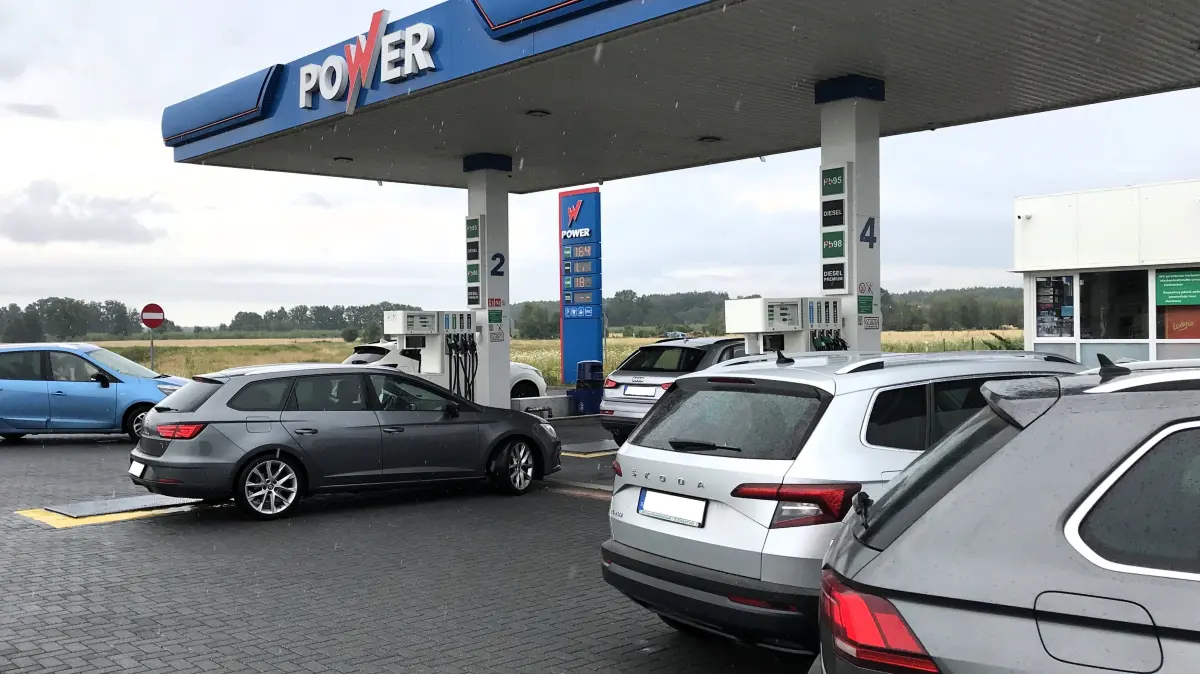 Zytowan. Power-Tankstelle in Zytowan bei Coschen. 14.07.2026 Foto: Frank Groneberg