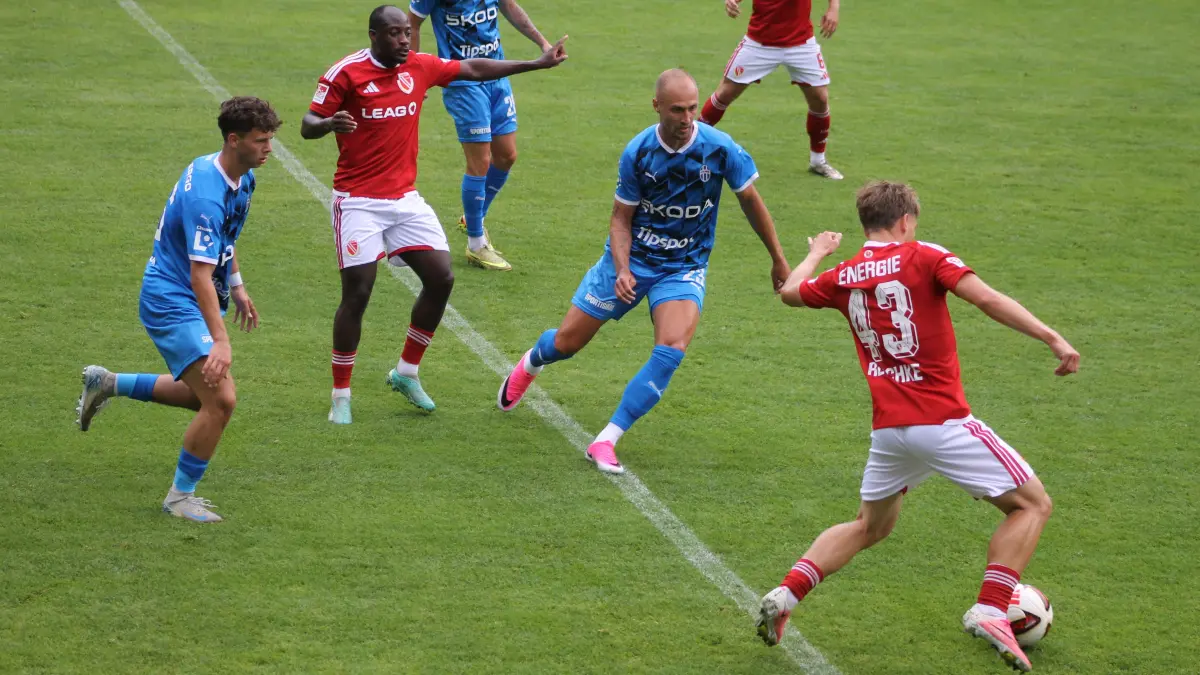 Energie Cottbus unterliegt im Testspiel gegen den tschechischen Erstligisten Mlada Boleslav mit 2:4.