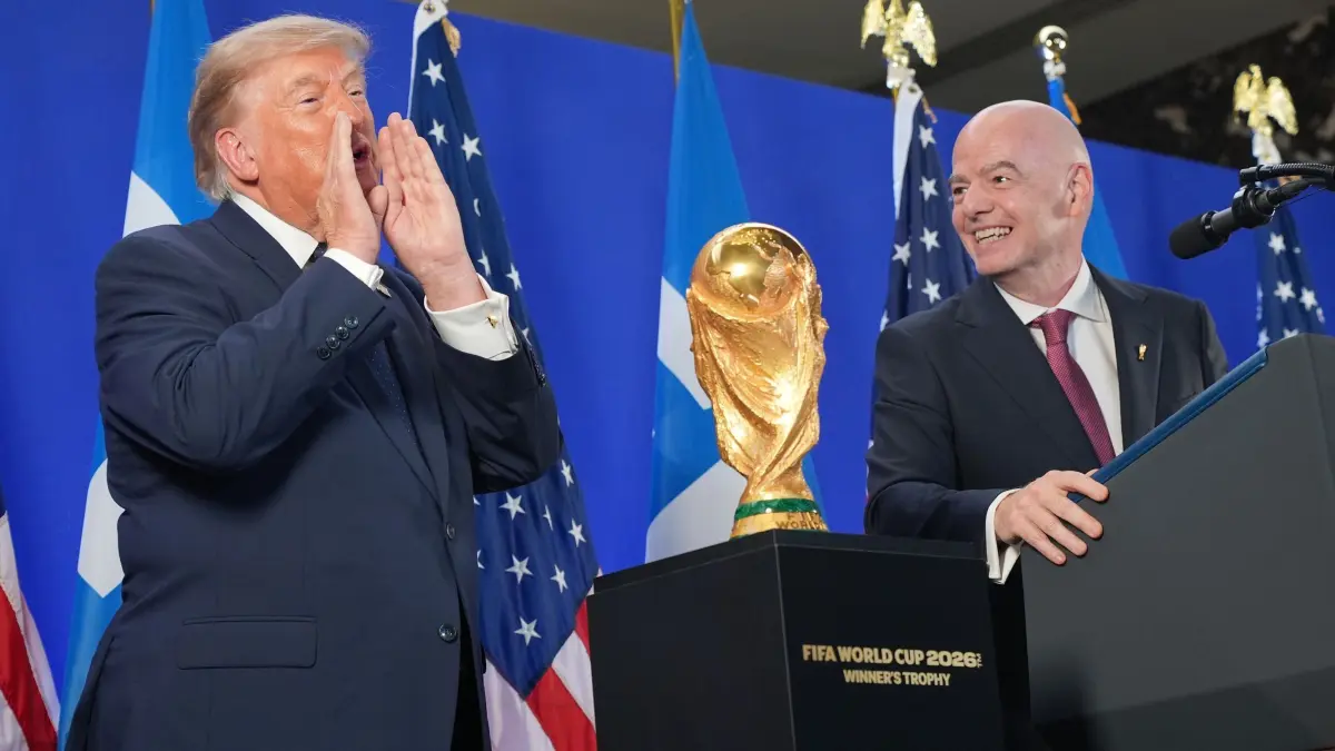 WM 2026 - Trump und Infantino