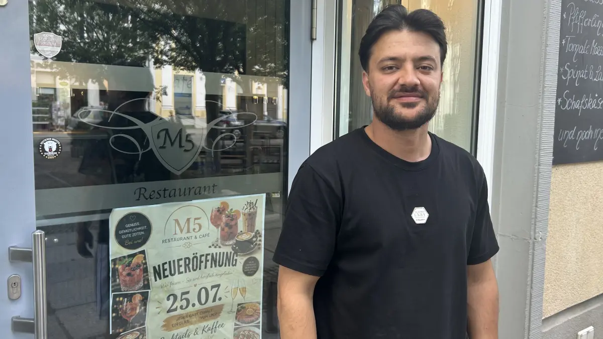 Neuer Betreiber des Restaurants M5 am Markt in der Mühlenstraße. Was sich Hasib Ghafouri für ein Konzept überlegt hat, um für mehr Leben in Fürstenwalde zu sorgen.