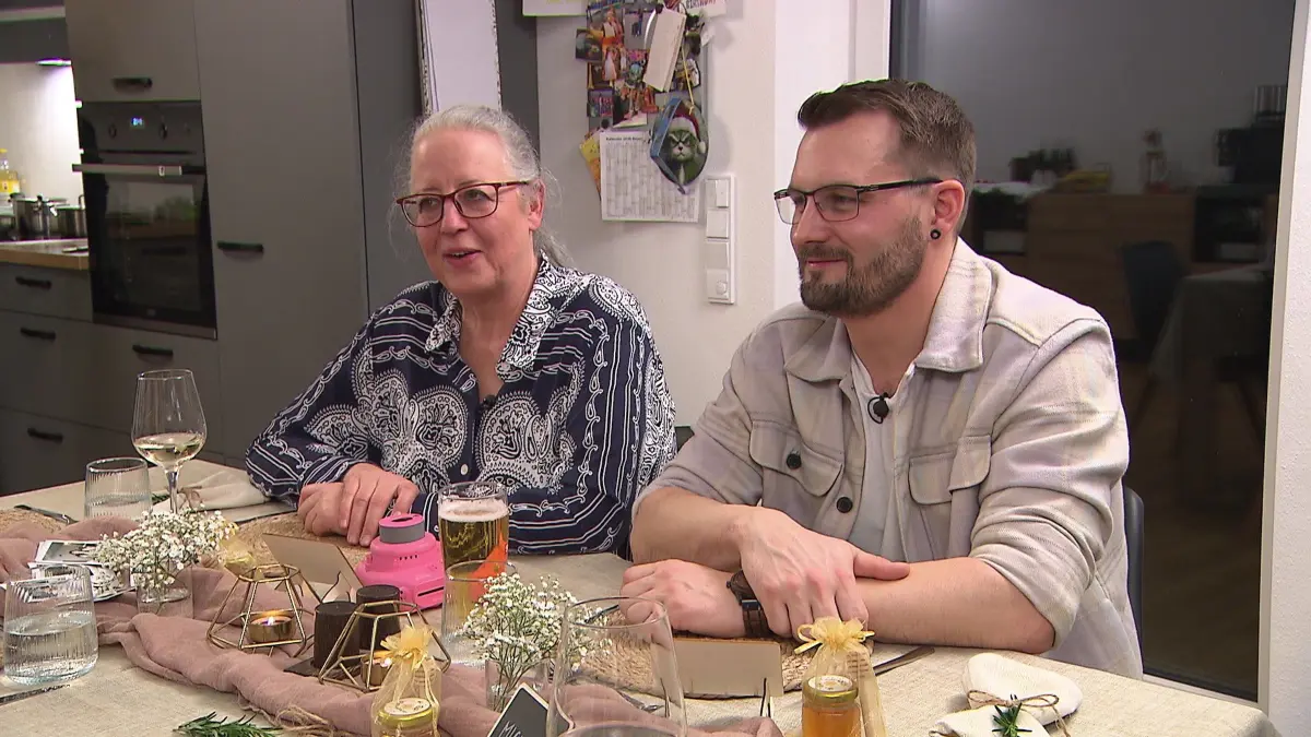 Gudrun und Philipp an Tag 3.