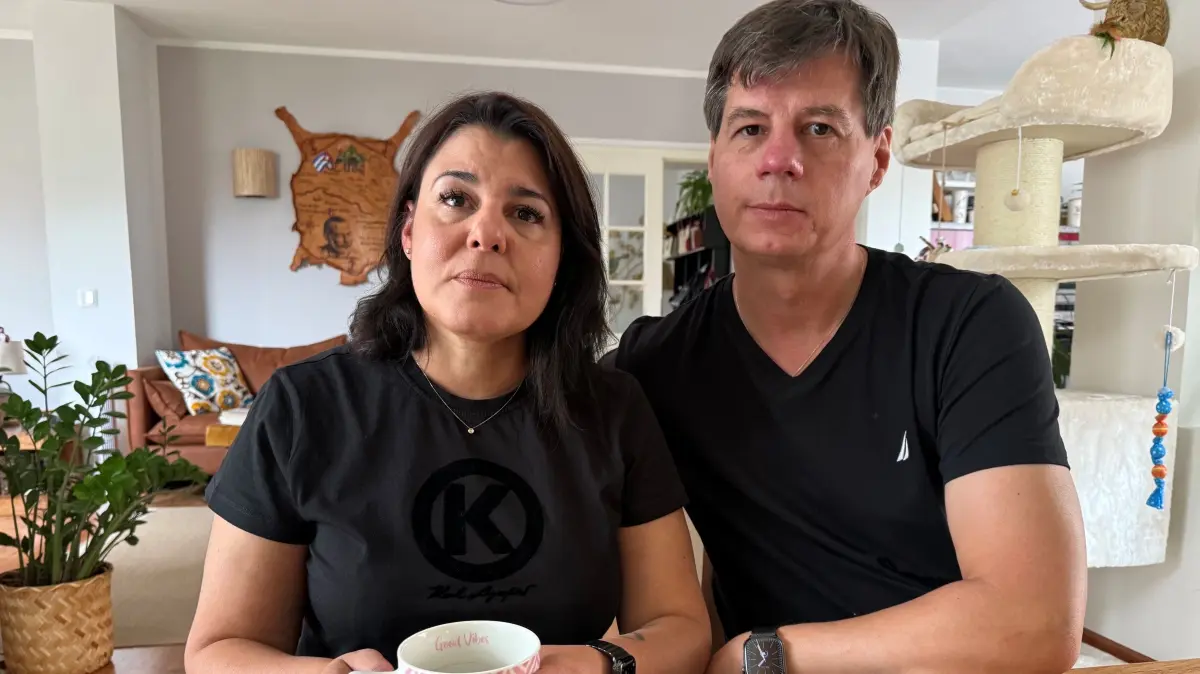 Katerine Batista Martinez und ihr Lebensgefährte Andreas Hirtzel Bürgermeister von Gransee