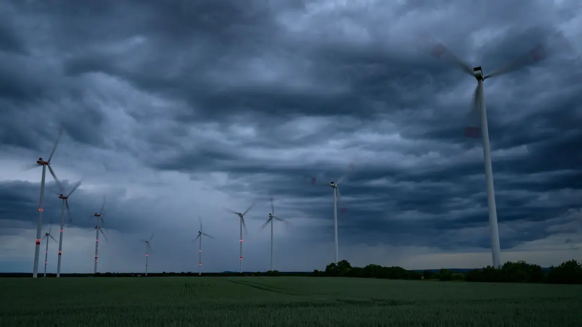 Gewitter über Brandenburg