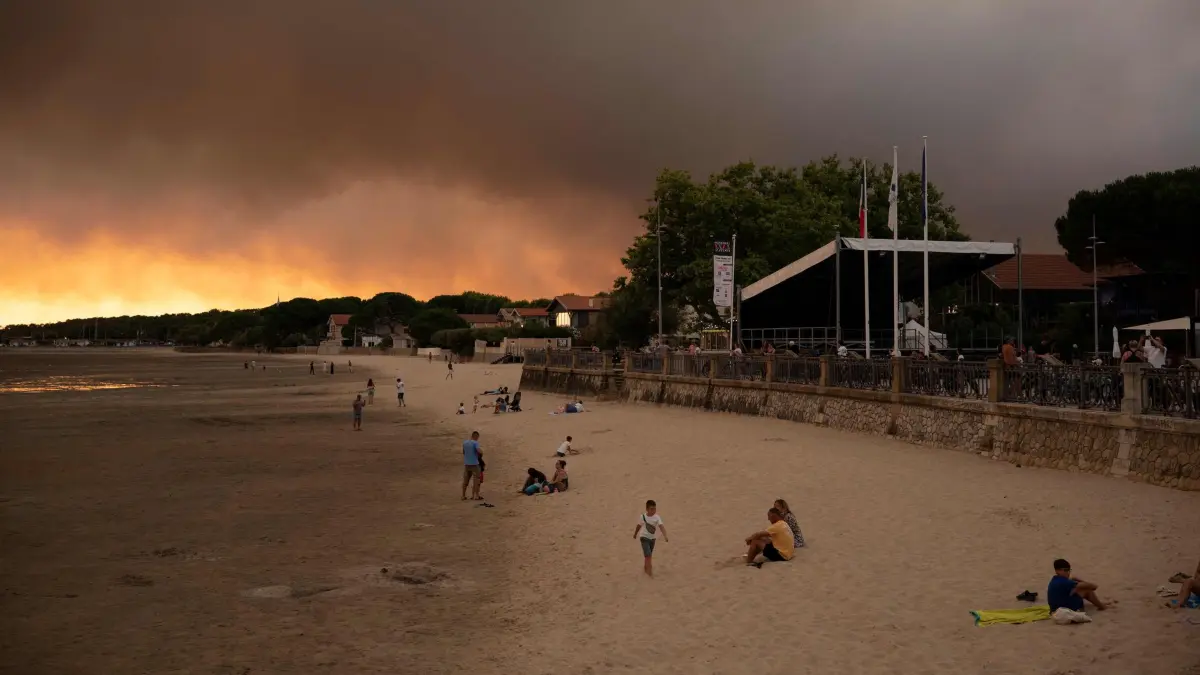 Brände in Frankreich