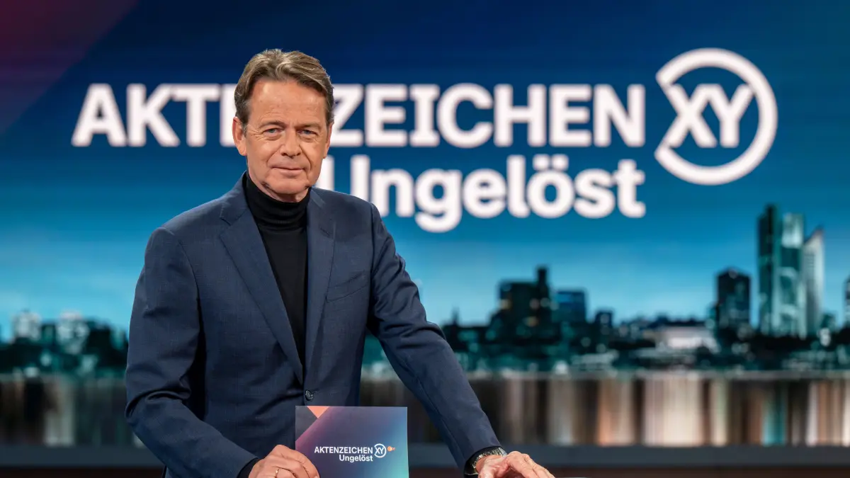 Moderator Rudi Cerne präsentiert regelmäßig die Fahndungssendung „Aktenzeichen XY... Ungelöst“ im ZDF.