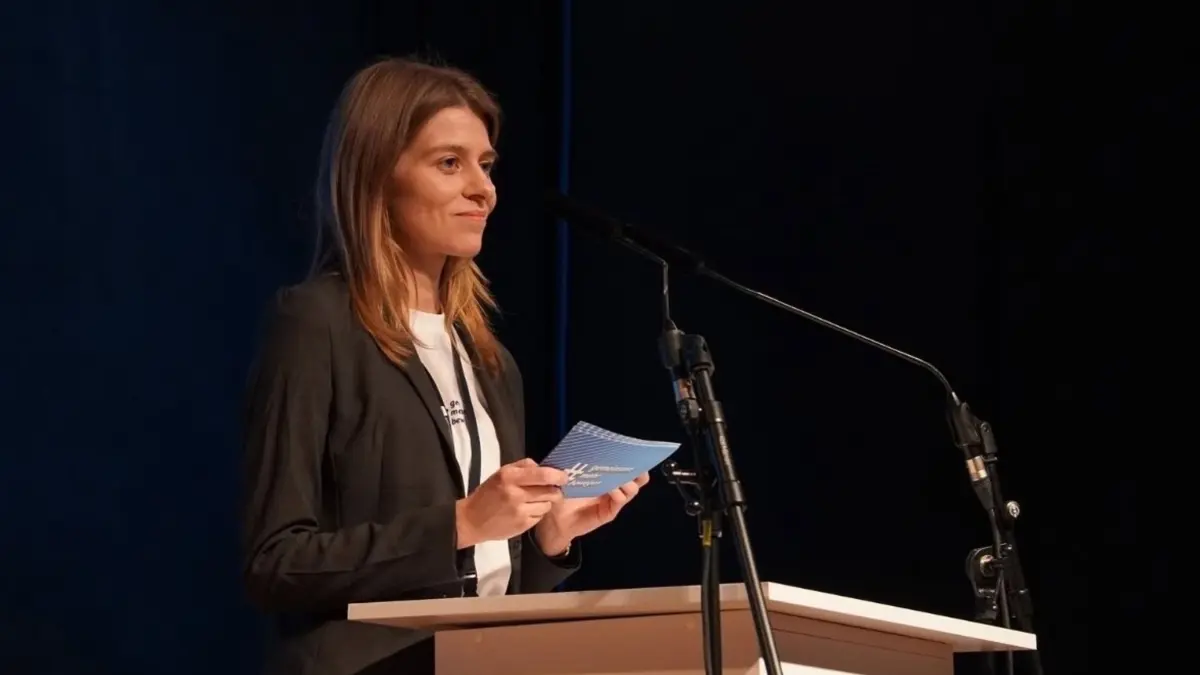 Brandenburgs JU-Landesvorsitzende Laura Strohschneider