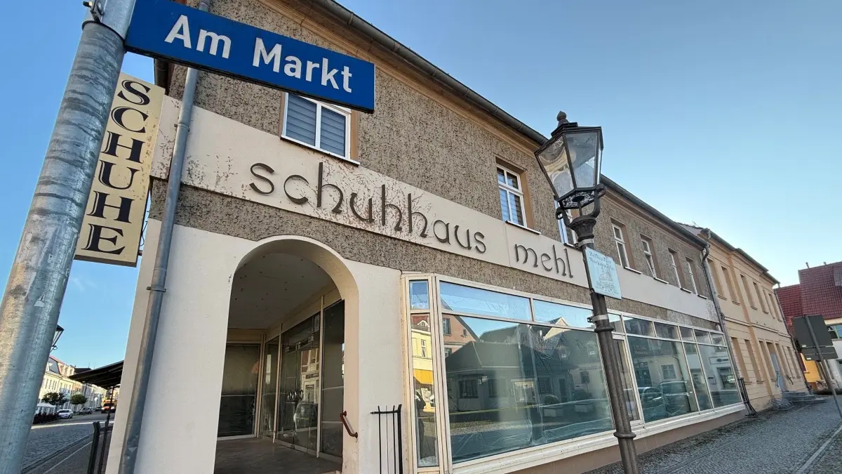 Ehemaliges Schuhhaus Mehl in Zehdenick