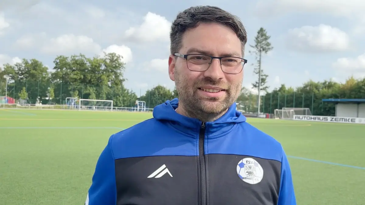 01.08.2026, Testspiel FSV Bernau - TSV Mariendorf 2:2, Neuer FSV Bernau-Trainer Joseph Aulich