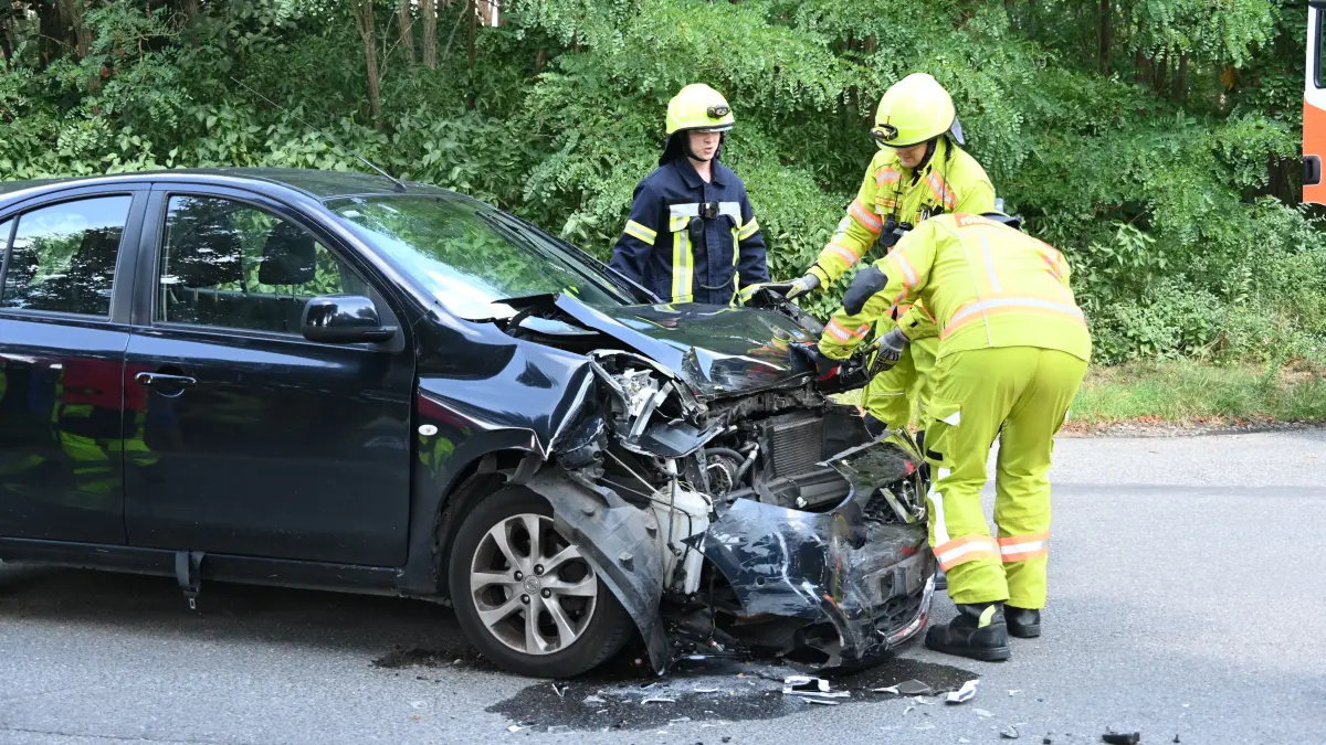 Bei einem Unfall in Fürstenwalde wurde ein Kind verletzt