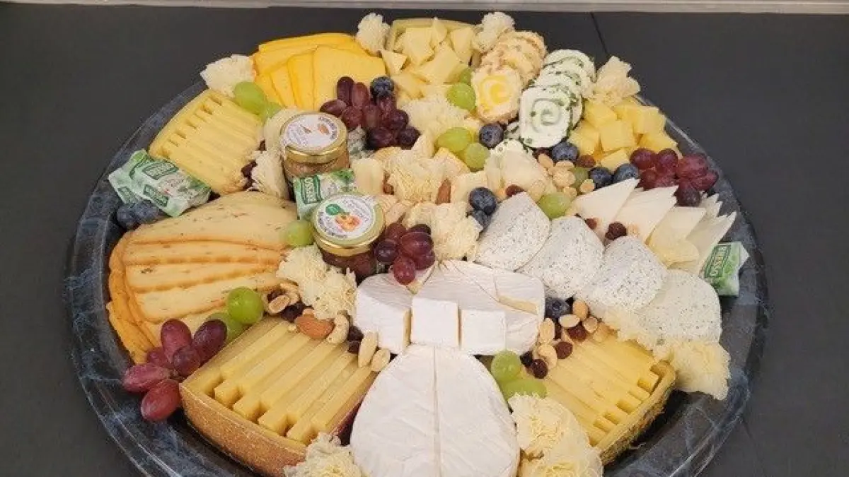 Käseplatte, geeignet für alle Festlichkeiten