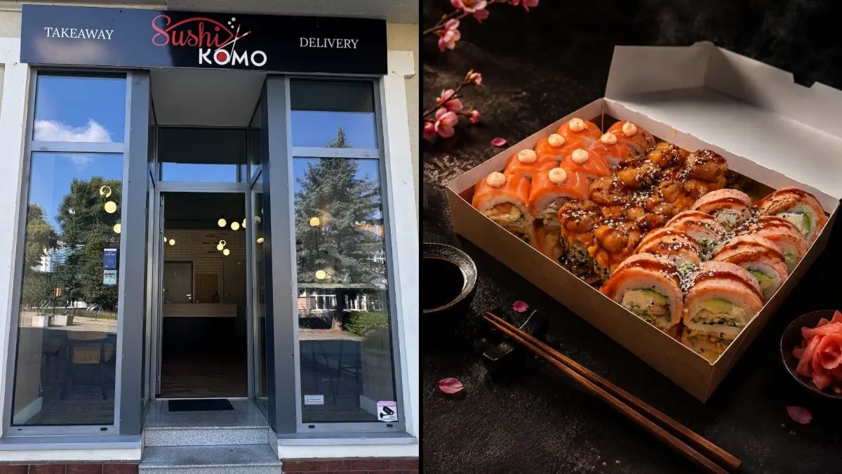 Dort, wo sich in Slubice früher Fitcake befand, wird inzwischen Sushi verkauft.