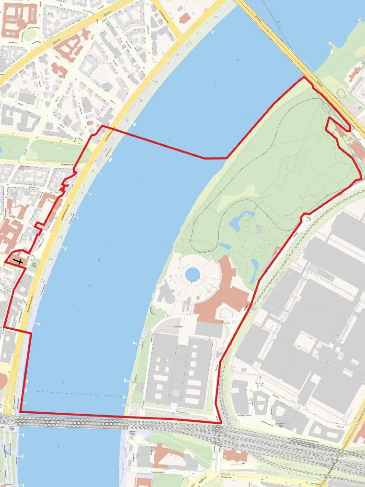 Weltkriegsbombe in Köln-Deutz gefunden: Karte zeigt 400-Meter-Evakuierungsradius